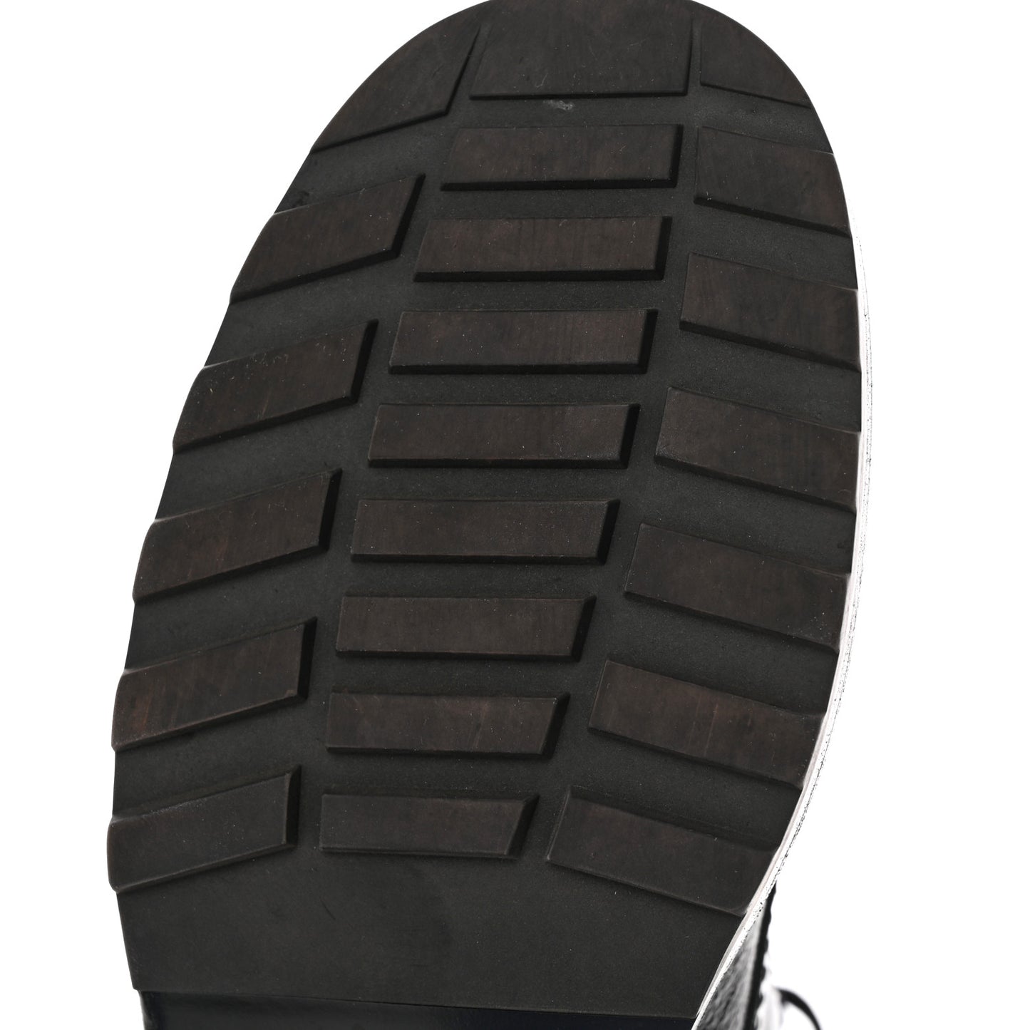 Shiny Calfskin Velvet Pearl Combat Short Boots 40.5 Black