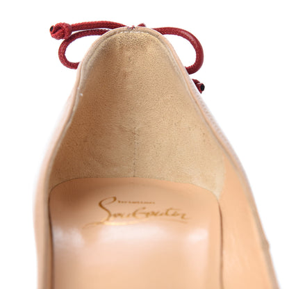 Christian Louboutin Nappa Very Gemma 100 Pumps 35.5 Nude 10 of 12