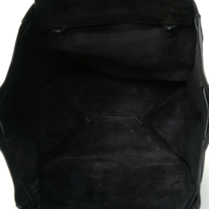 Celine Soft Grained Calfskin Medium Belt Cabas Phantom Black 7 of 12