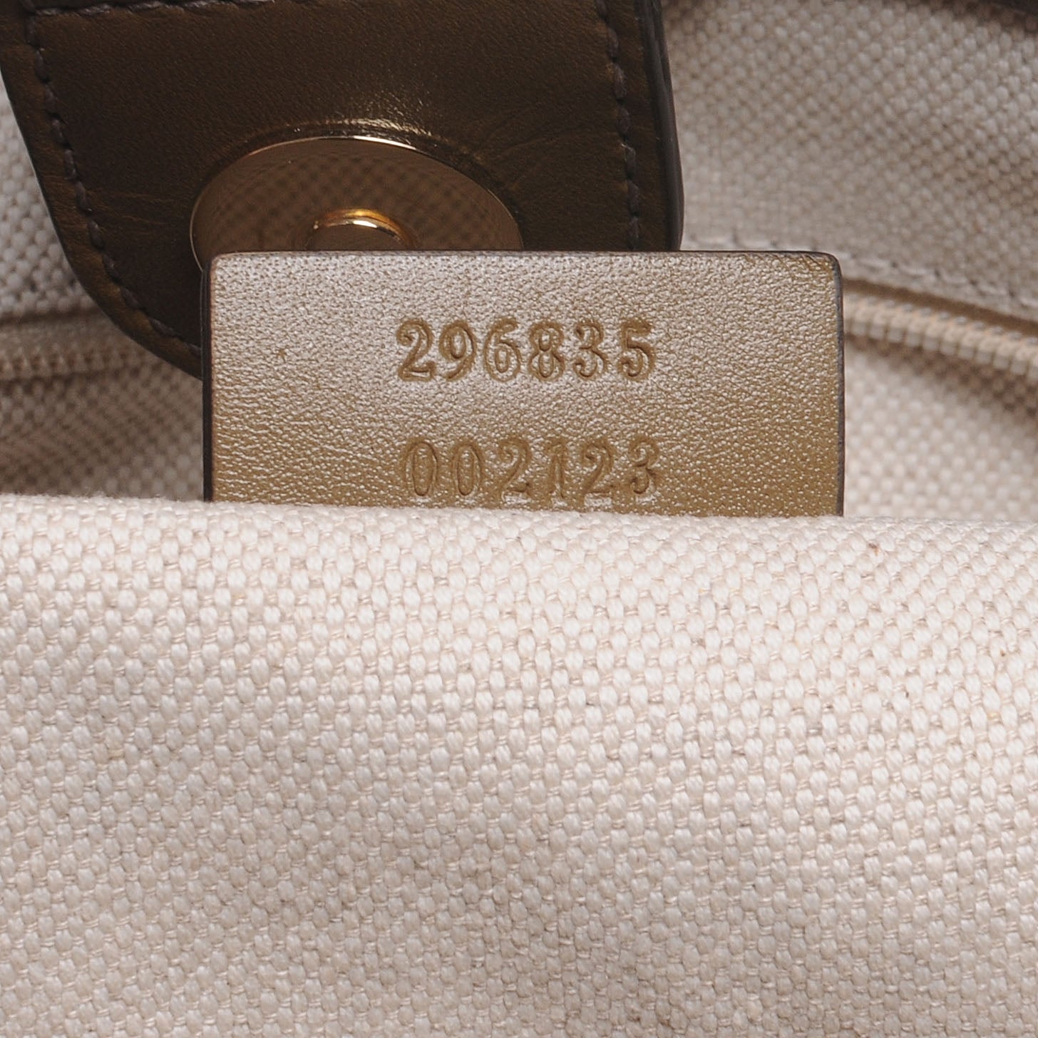 Gucci Monogram Medium Sukey Top Handle Tote Beige Brown 7 of 8
