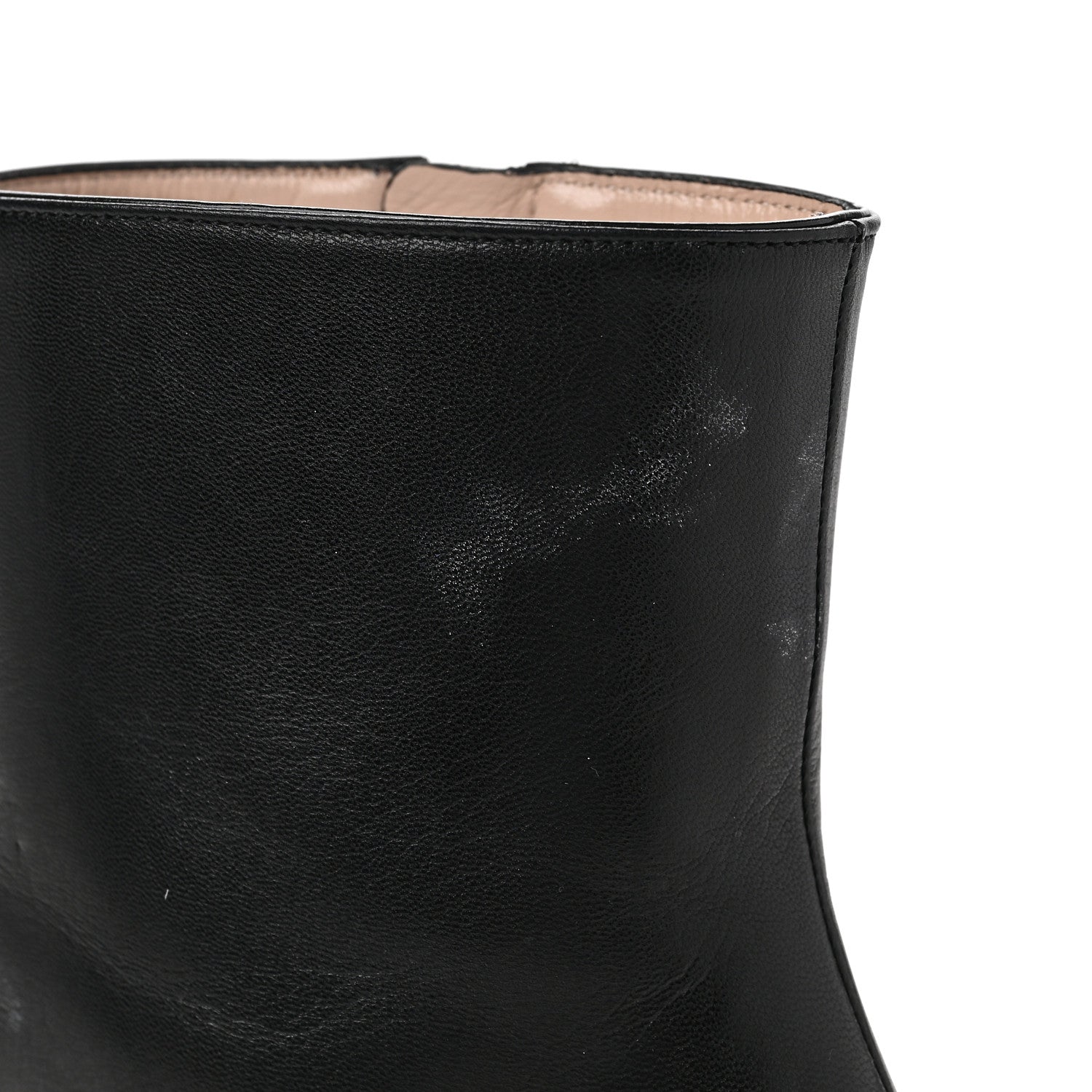 Gucci Malaga Kid GG Marmont Fringe 75mm Ankle Boots 39 Black 9 of 10