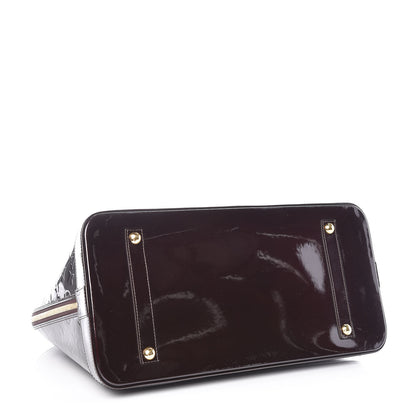 Louis Vuitton Vernis Alma GM Amarante 4 of 8