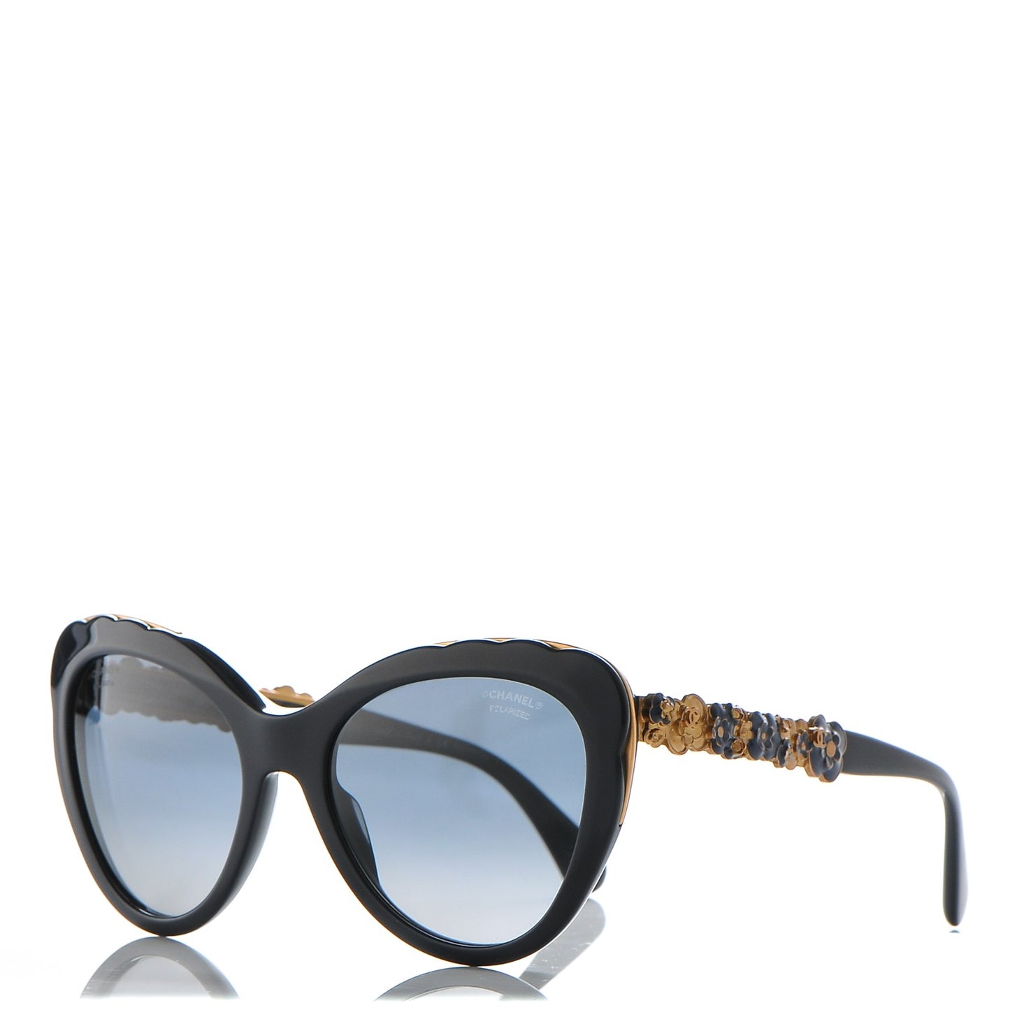 Bijou Cat Eye Sunglasses 5354 Navy