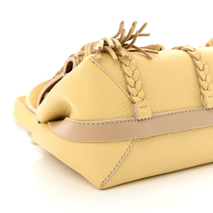 Chloe Grained Calfskin Mini Penelope Soft Shoulder Bag Softy Yellow 9 of 10