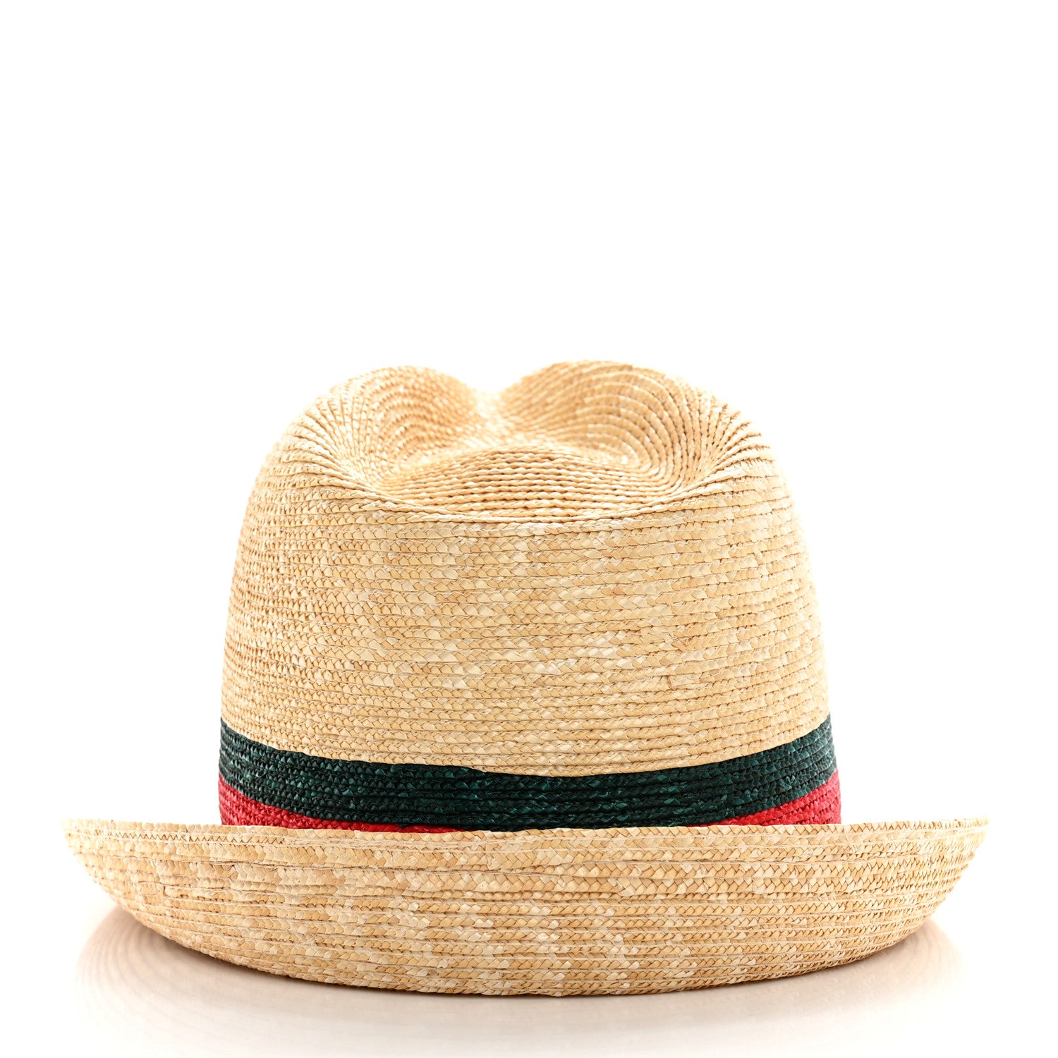 Gucci Abaca Straw Web Fedora Hat M 5 of 9