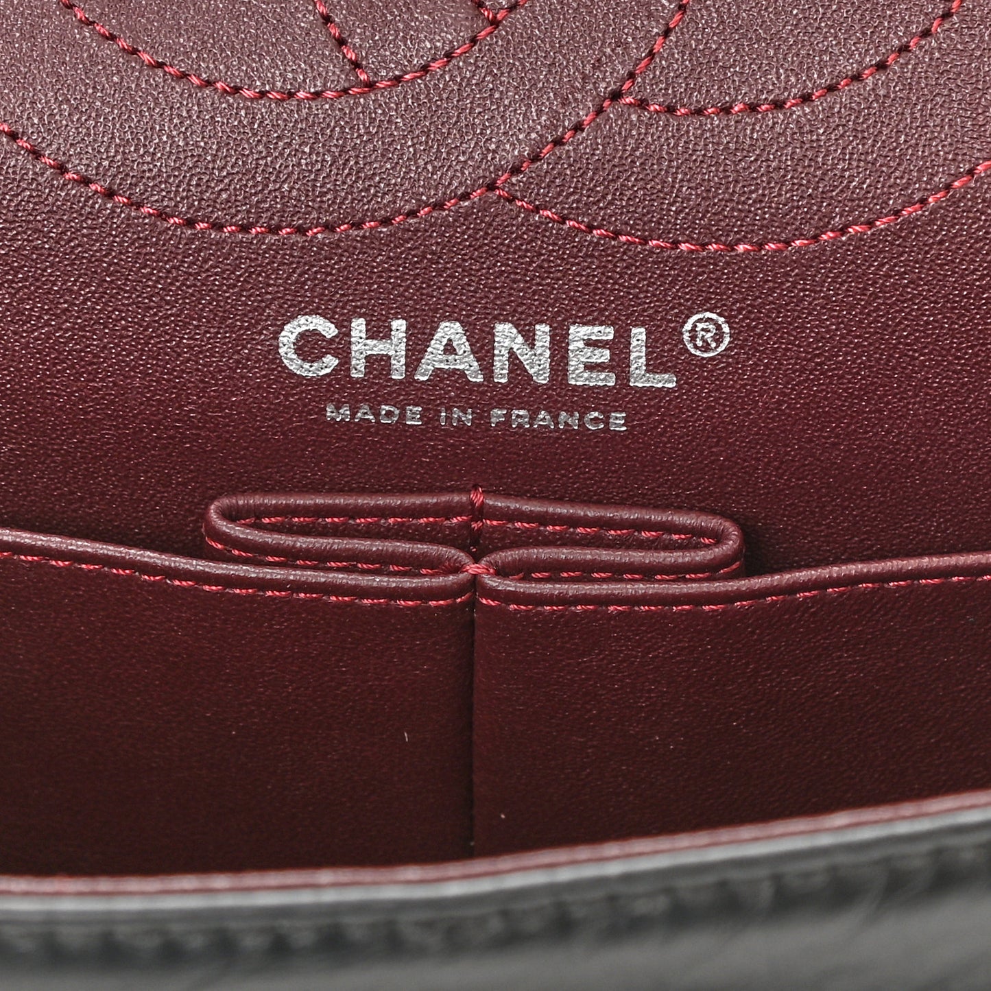 Aged Calfskin Quilted 2.55 Reissue 226 Flap Black