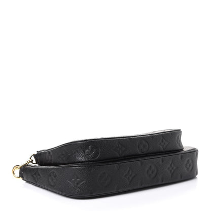 Louis Vuitton Empreinte Monogram Giant Multi Pochette Accessories Black 3 of 4