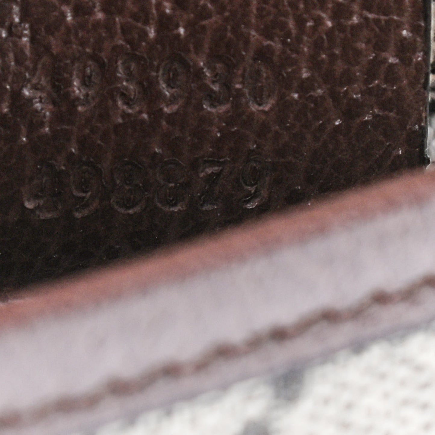 GG Supreme Monogram Neo Vintage Web Belt Bag Brown