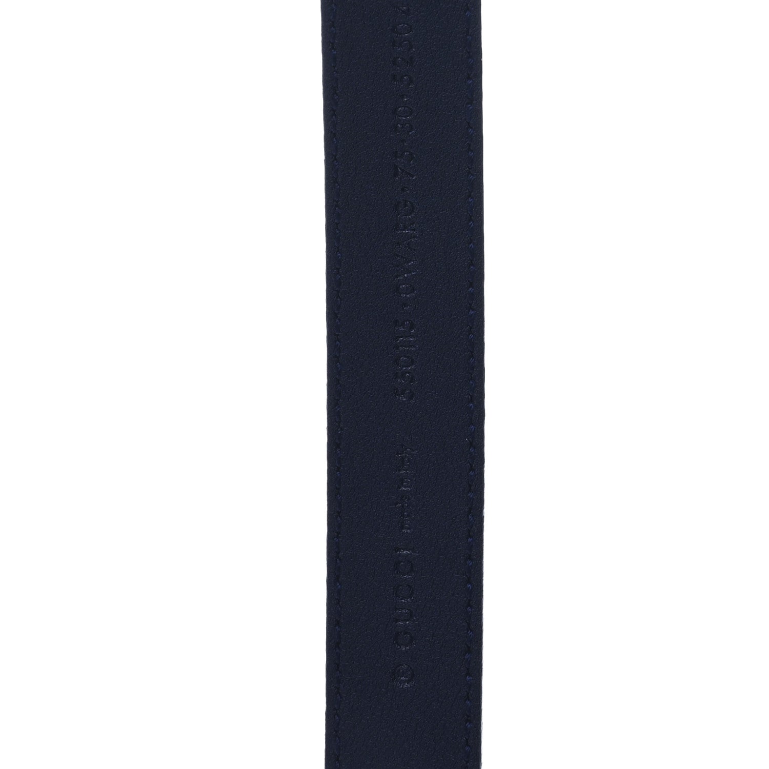 Gucci Calfskin Sylvie Stripe Torchon Double G 20mm Belt 75 30 Maritime Hibiscus Red Mystic White 3 of 6