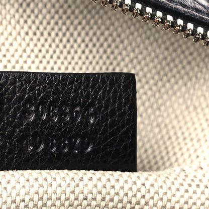 Gucci Pebbled Calfskin Small Soho Disco Bag Black 7 of 9