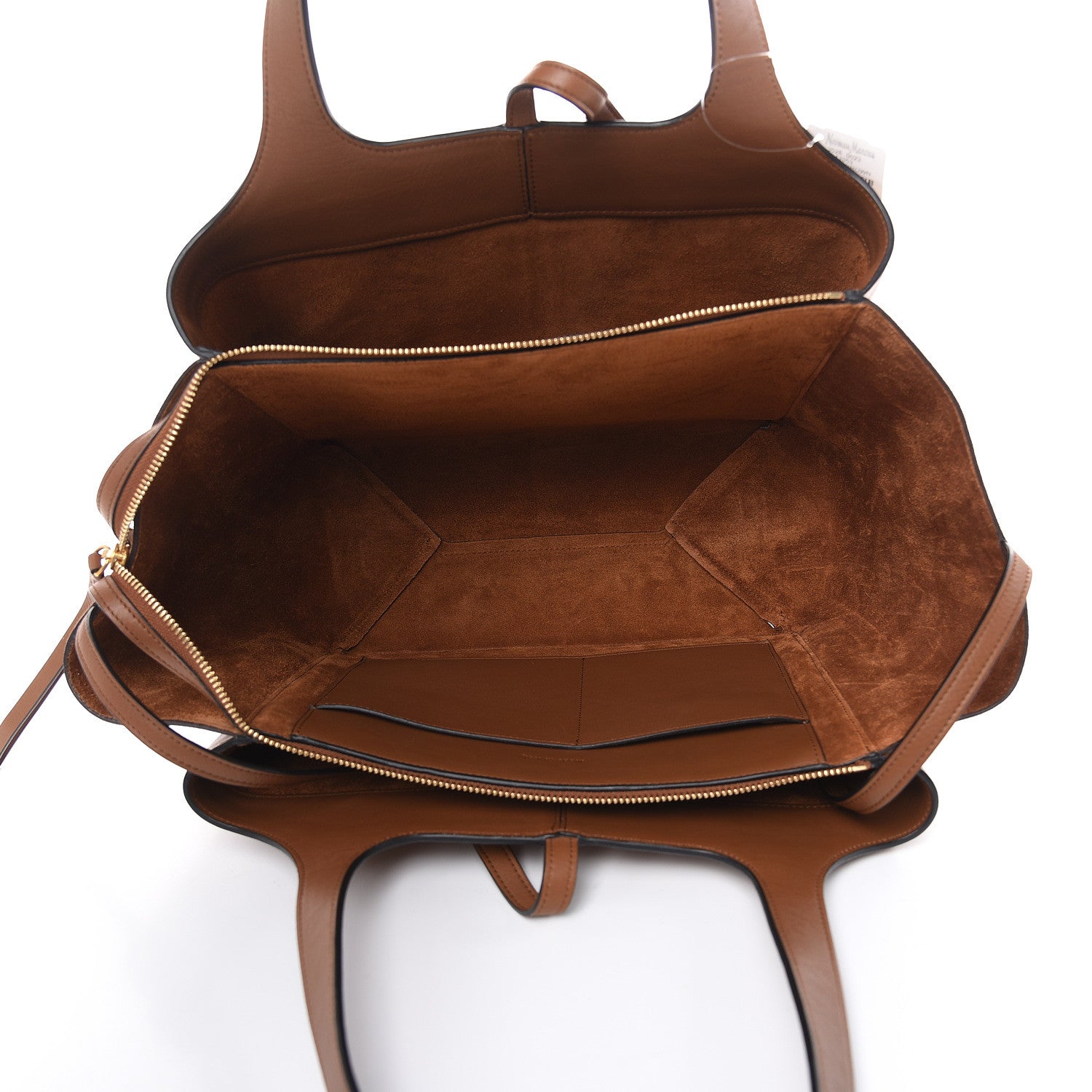 Celine Calfskin Small Tri-Fold Bag Camel 468543 – FASHIONPHILE