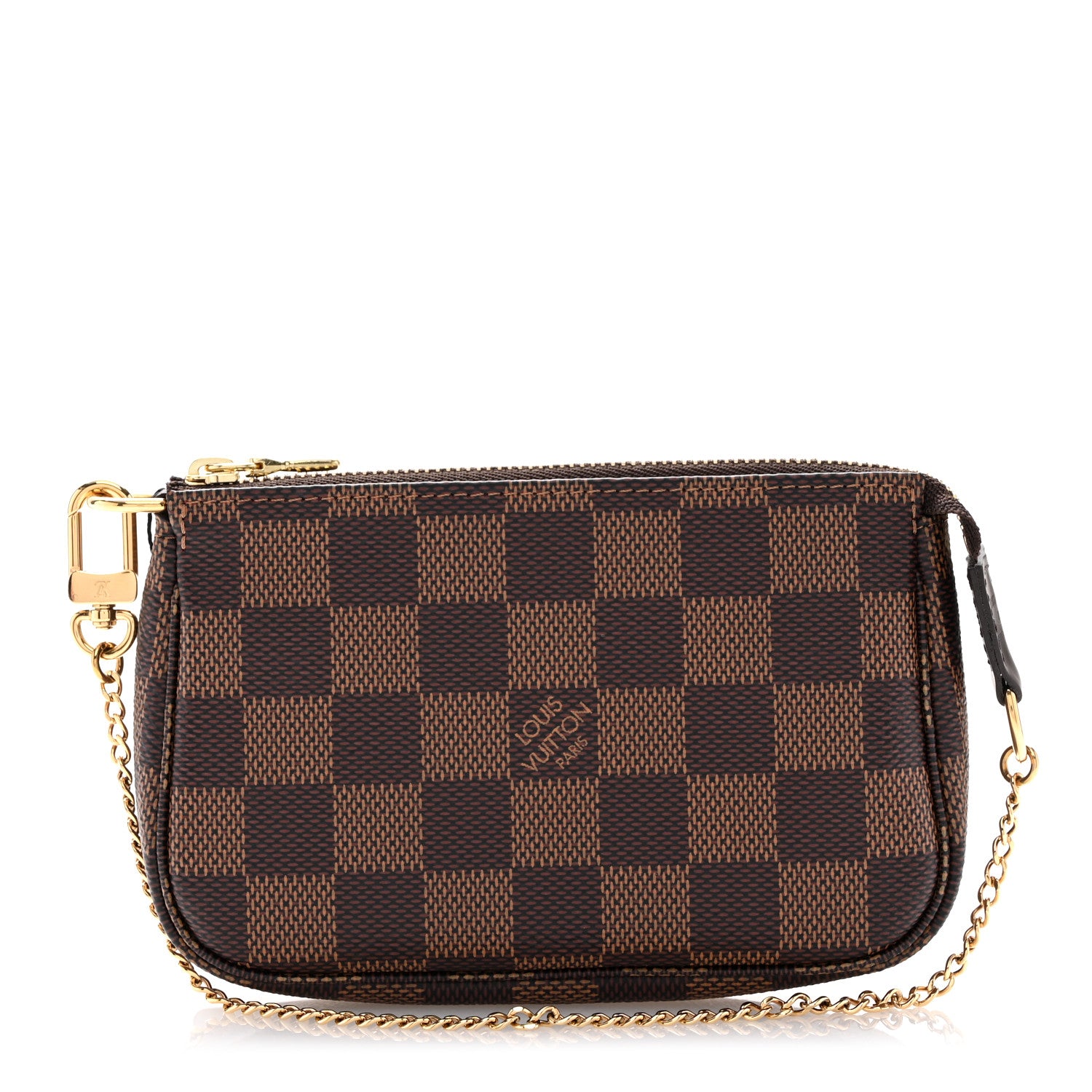 Louis Vuitton Damier Ebene Mini Pochette Accessories 1 of 8