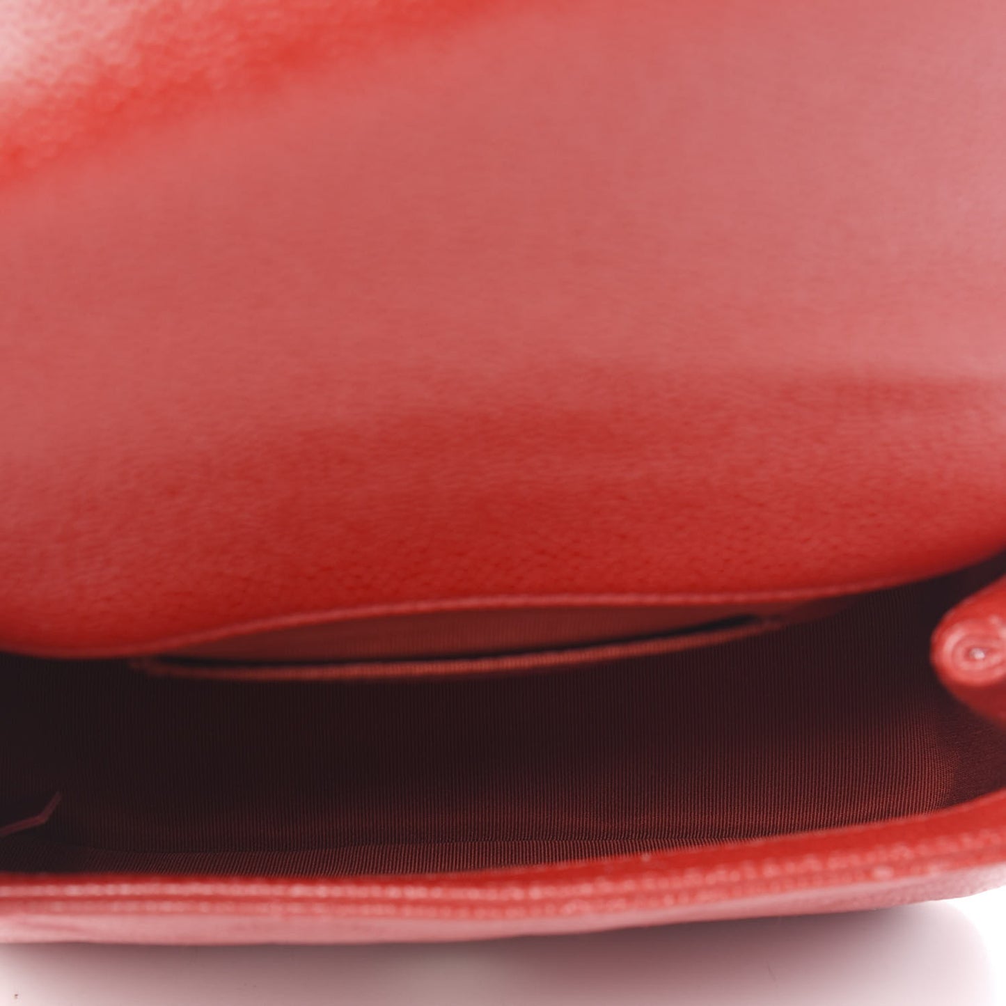 Caviar Quilted Mini Incognito Square Flap Red