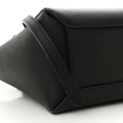 Celine Grained Calfskin Nano Belt Bag Black 8 of 12