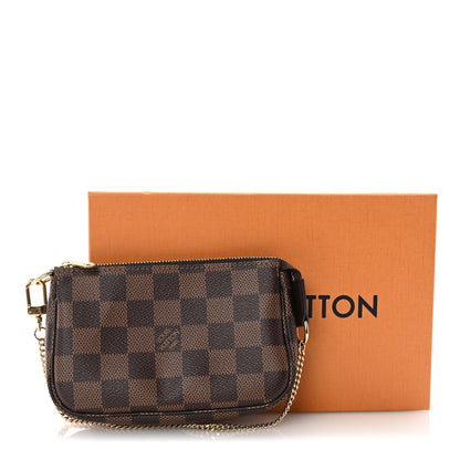 Louis Vuitton Damier Ebene Mini Pochette Accessories 8 of 8