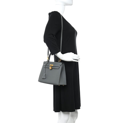 Hermes Epsom Kelly Sellier 25 Vert Amande 2 of 10