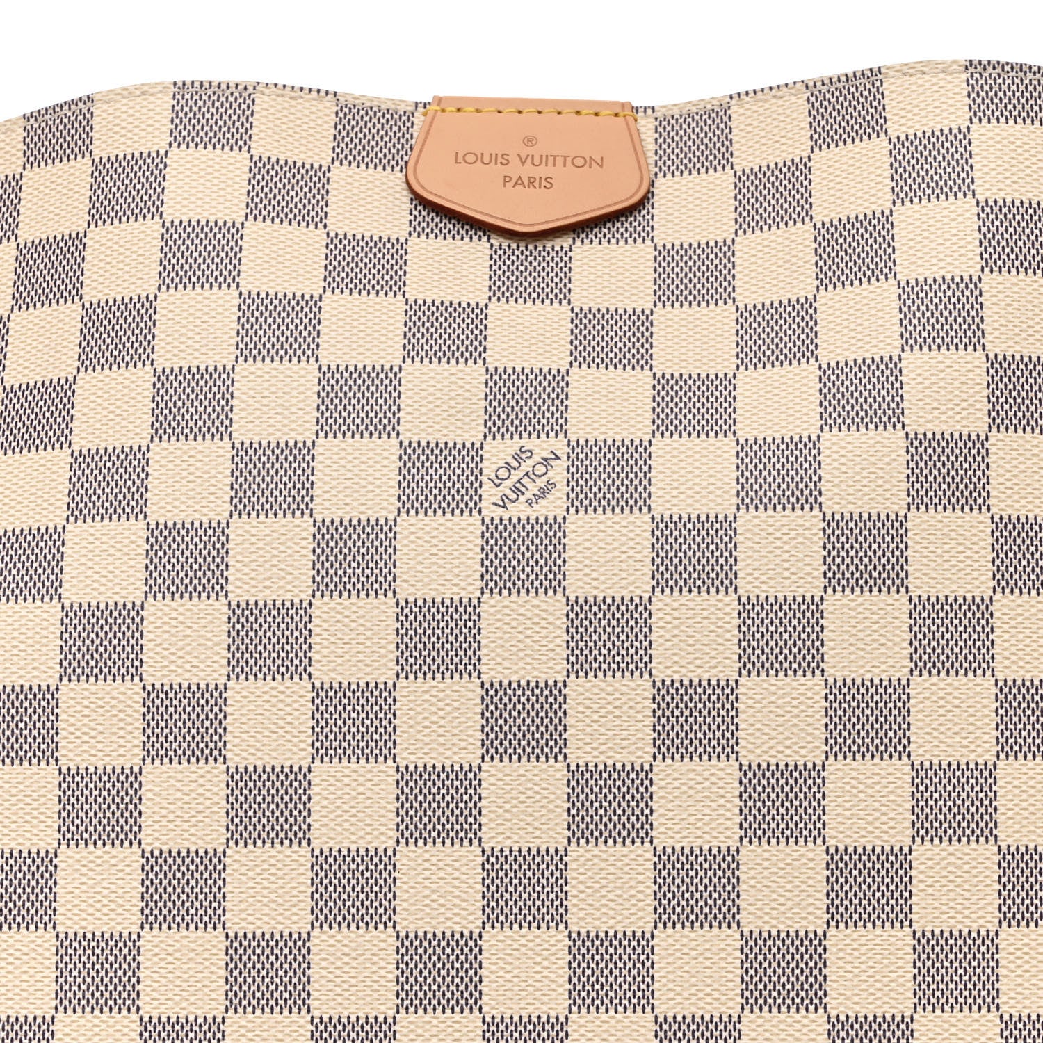 Louis Vuitton Damier Azur Graceful MM Rose Ballerine 9 of 11