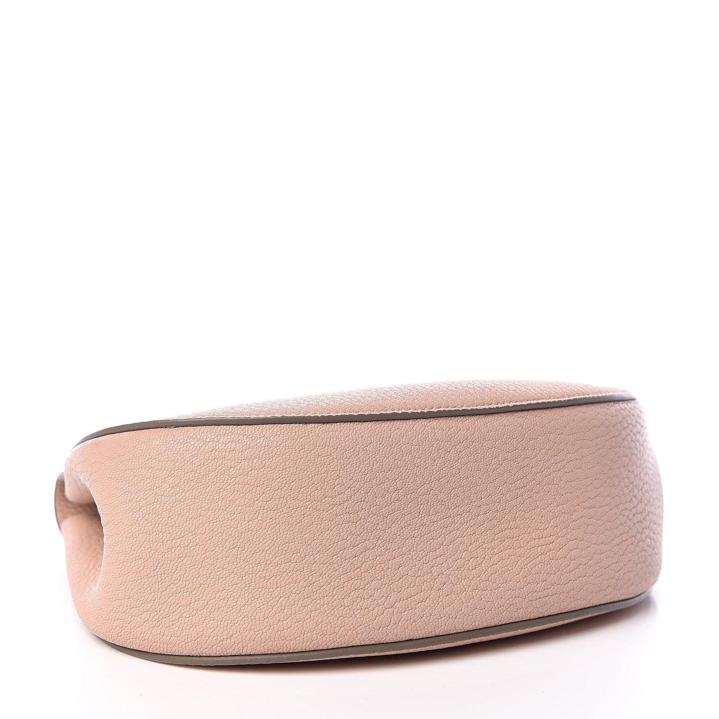 Grained Lambskin Drew Shoulder Bag Cement Pink