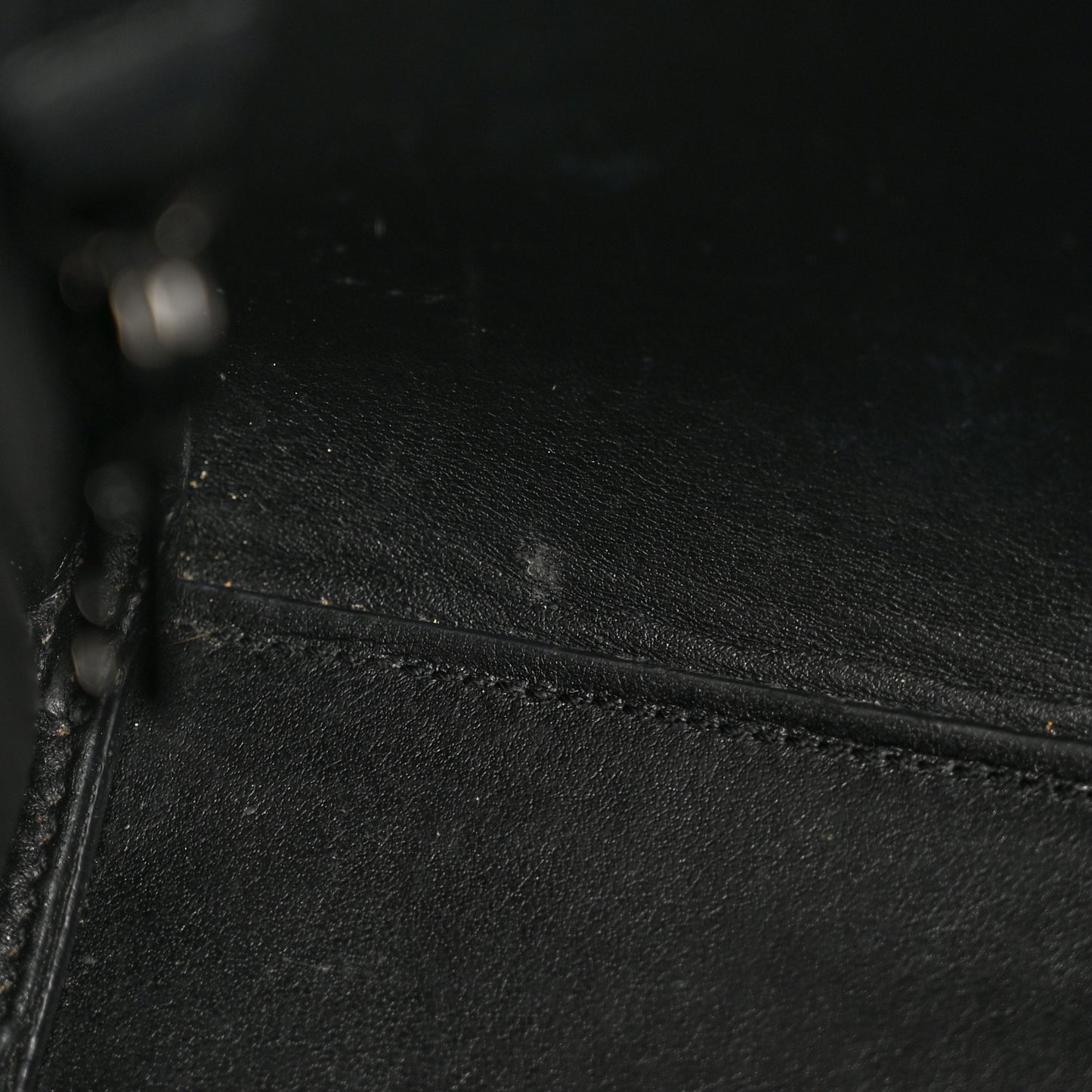 Calfskin Nano Sac De Jour Black