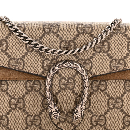 Gucci GG Supreme Monogram Super Mini Dionysus Shoulder Bag Taupe 7 of 11