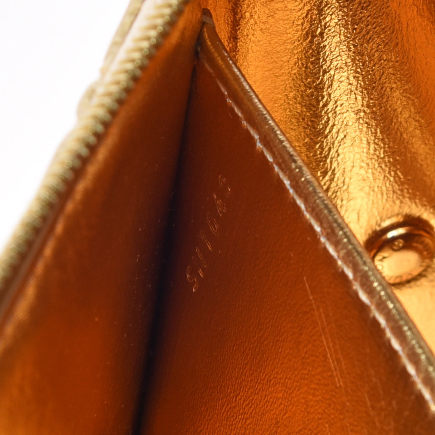 Monogram Miroir Trousse Cosmetic Bag Gold