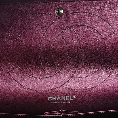 Chanel Aged Calfskin 2.55 Reissue 227 Flap Metallic Dark Purple 7 of 8