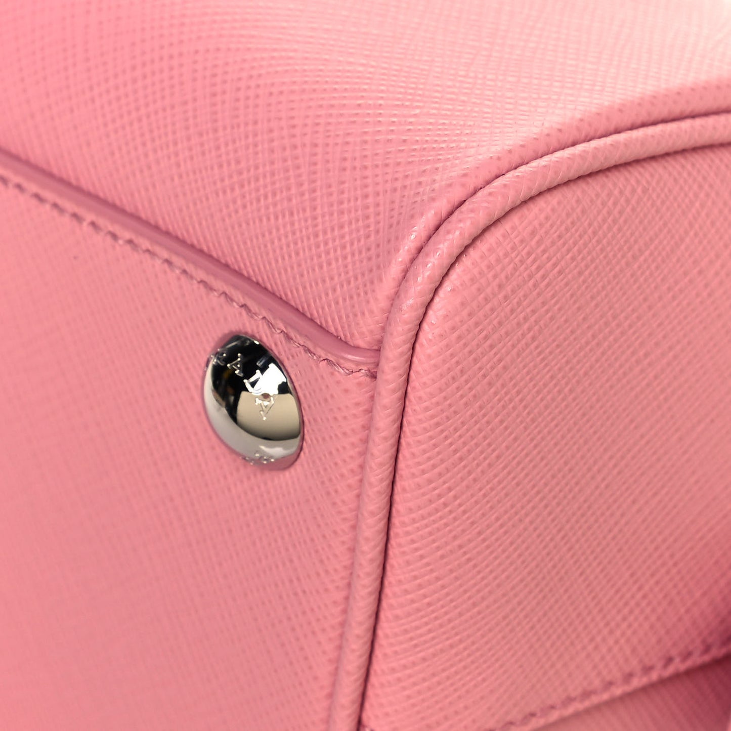 Saffiano Lux Top Handle Crossbody Bag Petalo