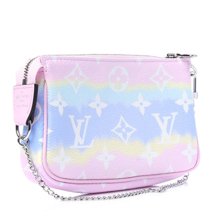 Louis Vuitton Monogram Escale Mini Pochette Accessories Pastel 3 of 9