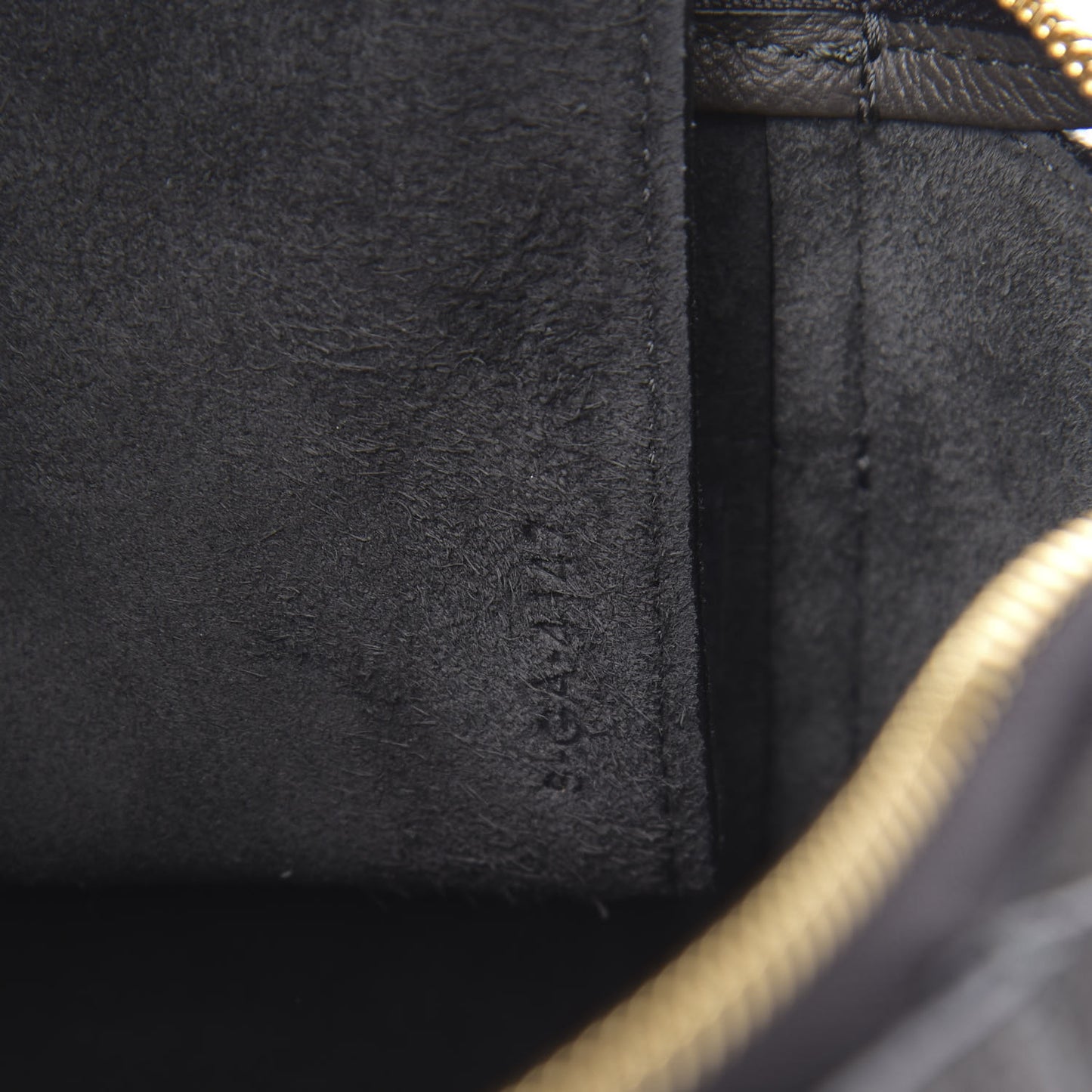 Baby Grained Calfskin Micro Belt Bag Grey