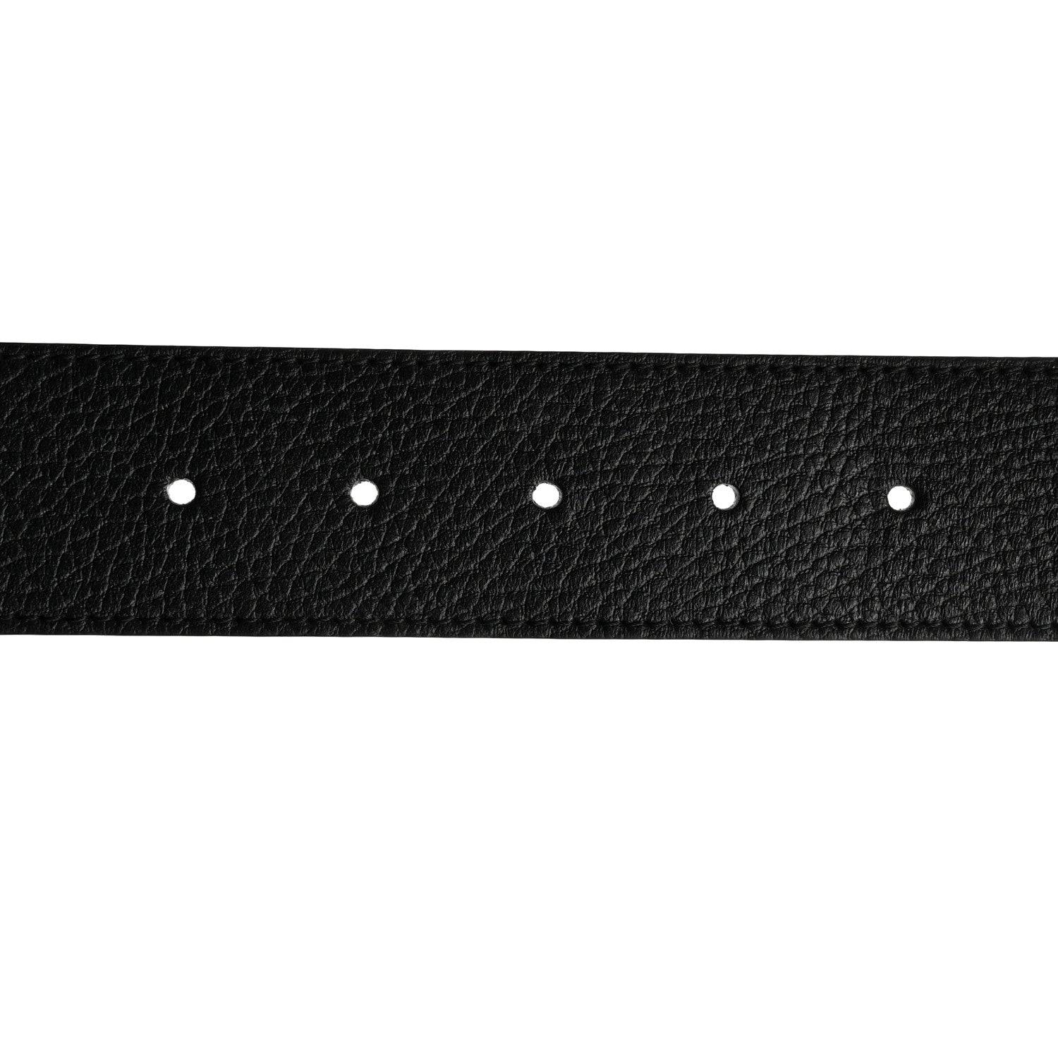Gucci Dollar Calfskin 1973 Reversible Belt 90 36 Black Sun Orange 6 of 7