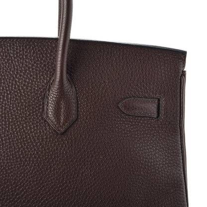 Hermes Togo Birkin 35 Chocolate 12 of 55