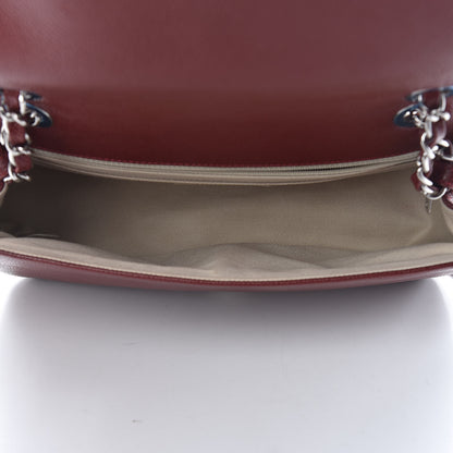Chanel Caviar Medium Timeless CC Flap Dark Red 5 of 11