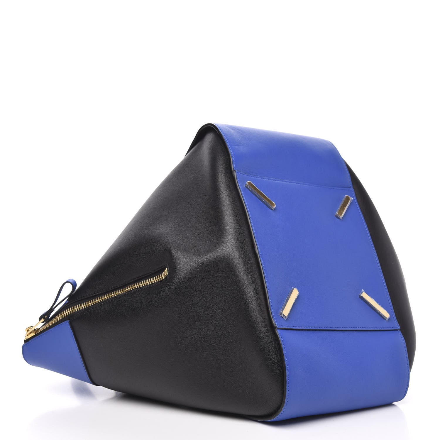 Loewe Calfskin Large Hammock Shoulder Bag Electric Blue 4 of 9