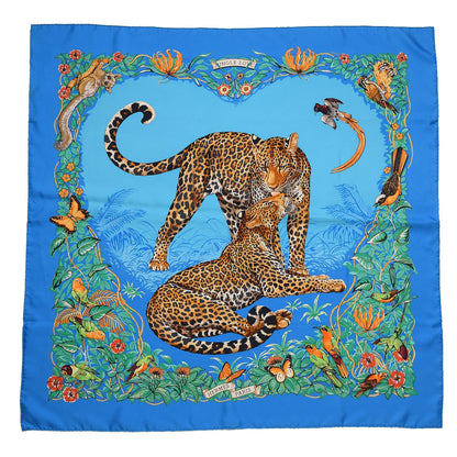 Hermes Silk Jungle Love Scarf 90 1 of 8