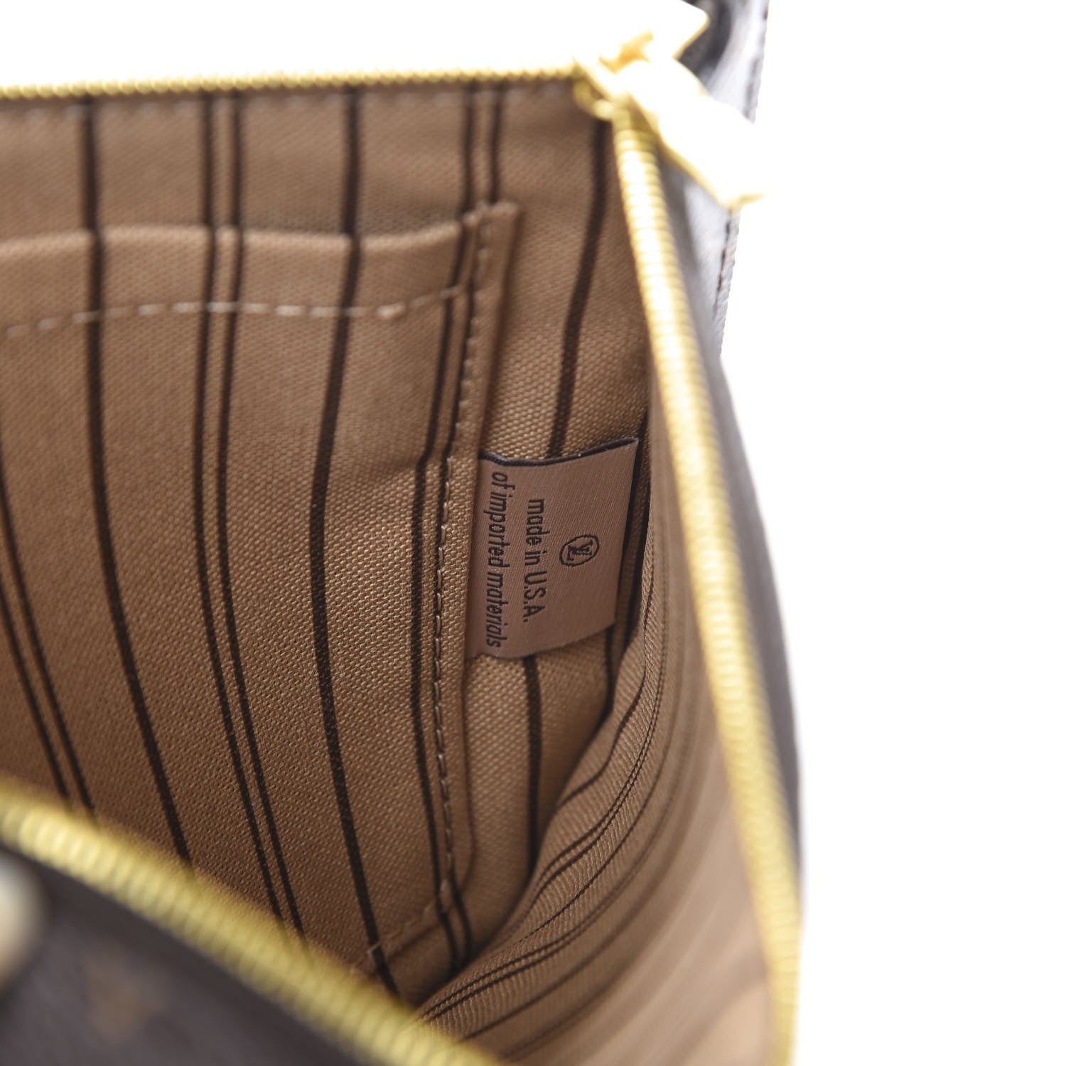 Louis Vuitton Monogram Neverfull MM GM Pochette 6 of 7