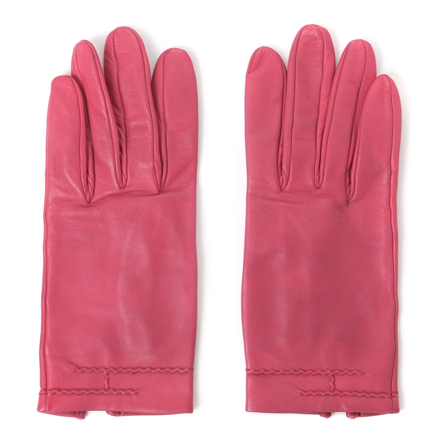 Lambskin Gloves 7 Pink