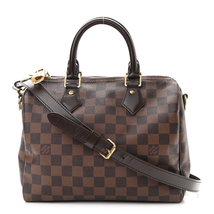 Louis Vuitton Damier Ebene Speedy Bandouliere 25 1 of 14