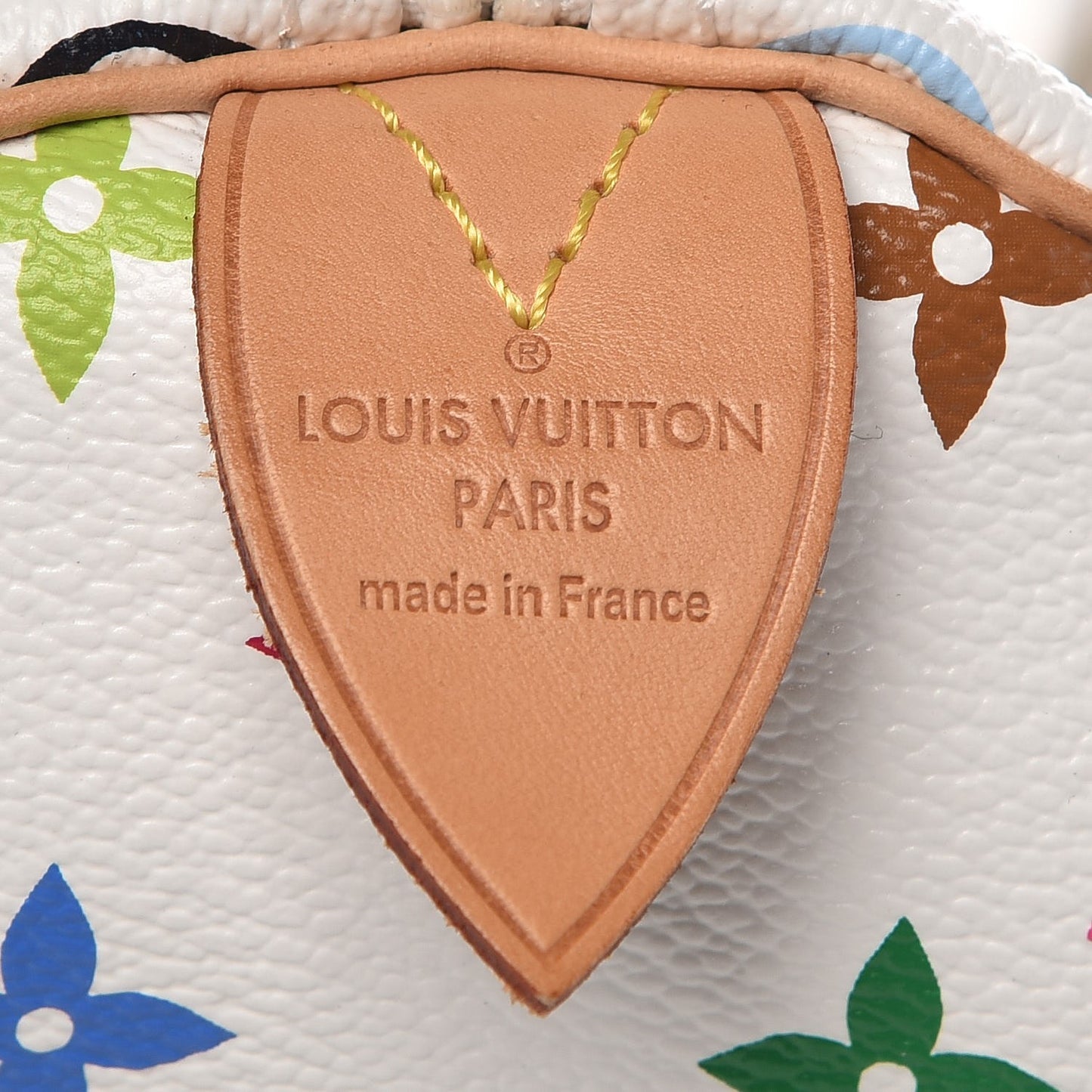 Monogram Multicolor Speedy 30 White