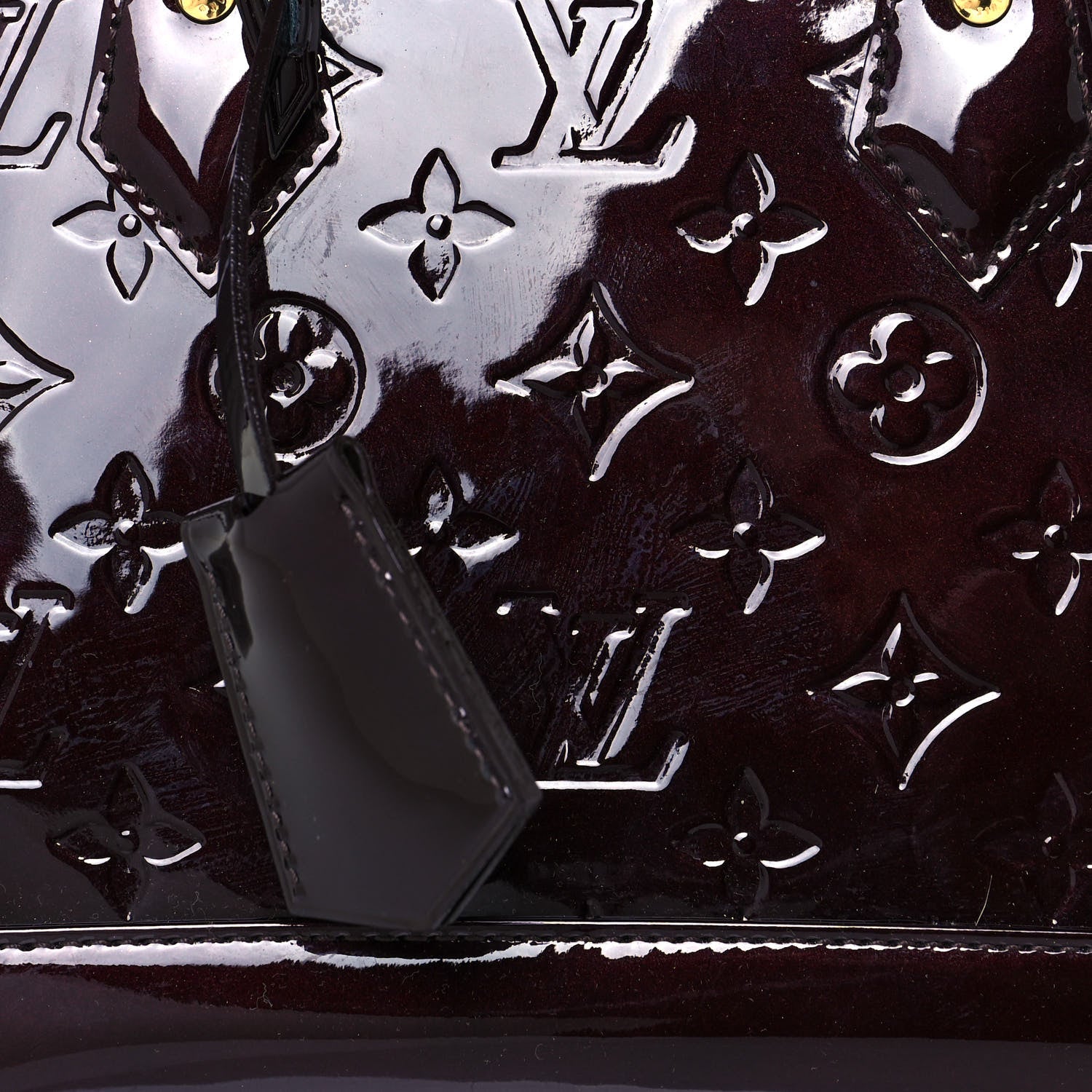 Louis Vuitton Vernis Alma BB Amarante 7 of 12