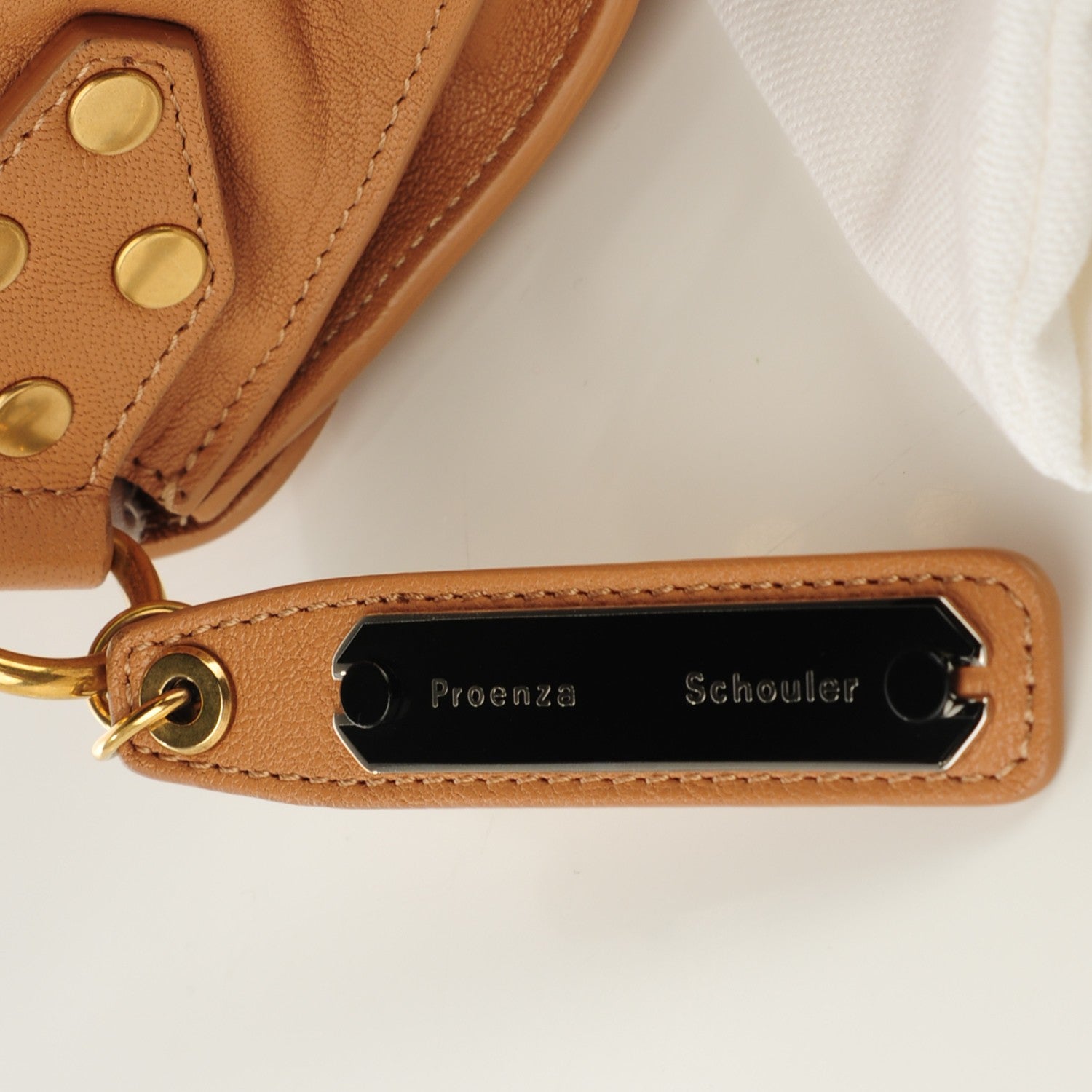 Proenza Schouler Lambskin Medium PS1 Satchel Sahara 3 of 11