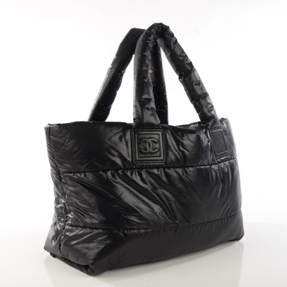 Chanel Nylon Medium Coco Cocoon Reversible Tote Black 3 of 7