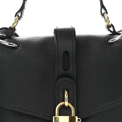 Chloe Grained Calfskin Medium Aby Day Shoulder Bag Black 8 of 10