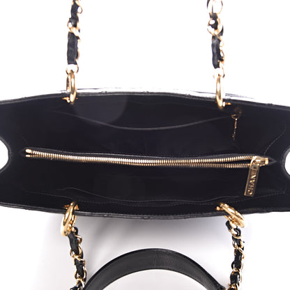 Chanel Caviar Quilted Grand Shopping Tote GST Black 5 of 9