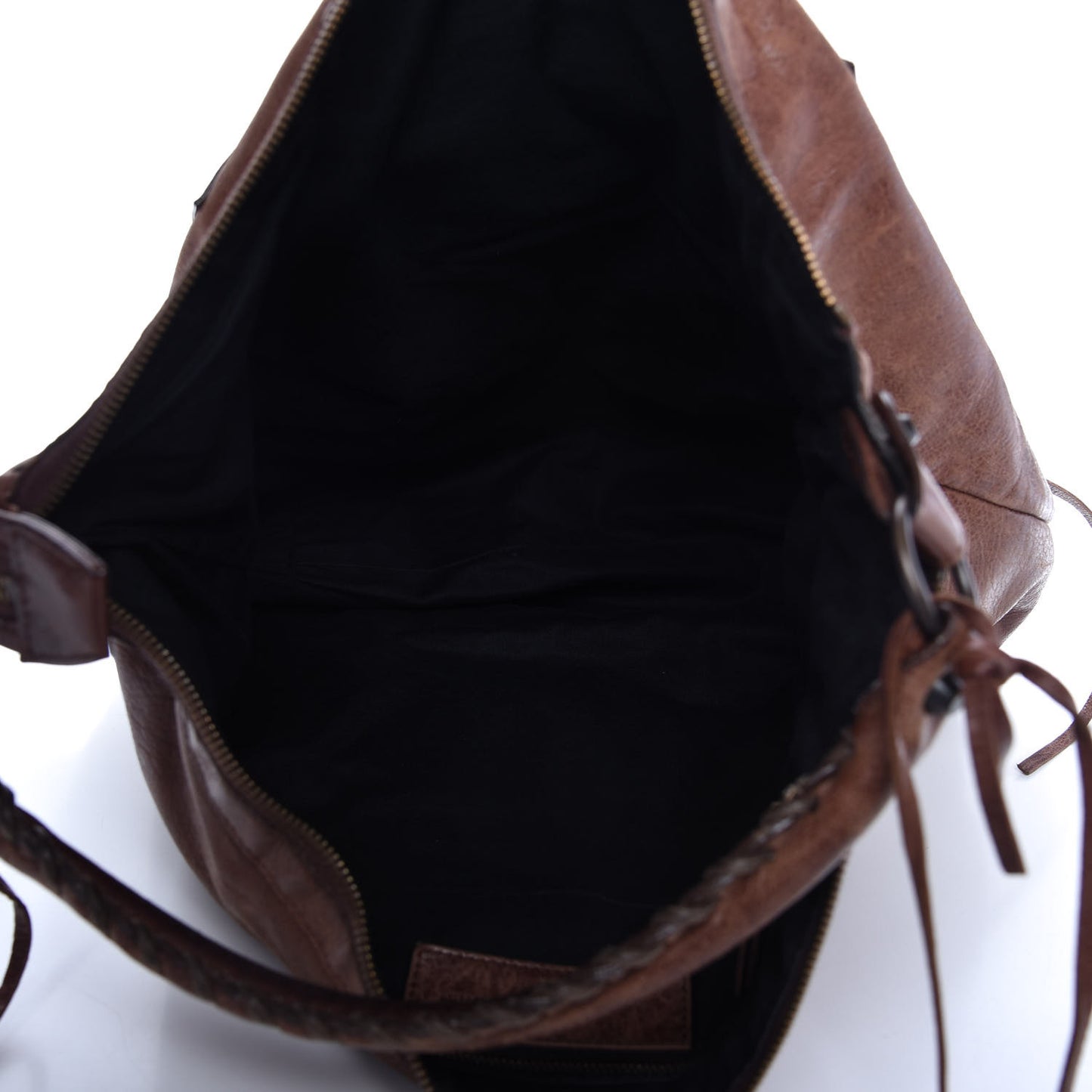 Agneau Classic Hardware Day Hobo Castagna