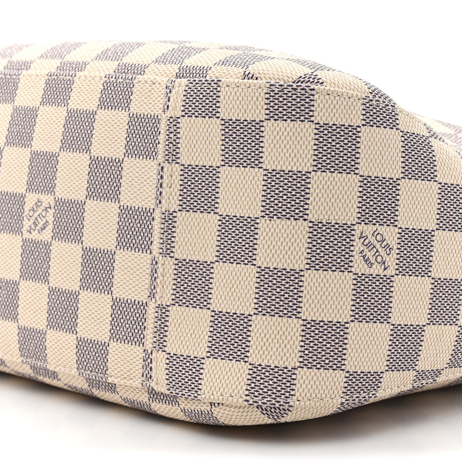 Louis Vuitton Damier Azur Slouchy MM 8 of 9