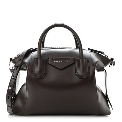 Givenchy Smooth Calfskin Small Soft Antigona Dark Brown 1 of 10