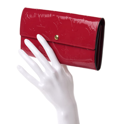 Louis Vuitton Vernis Sarah Wallet Fuchsia 2 of 7