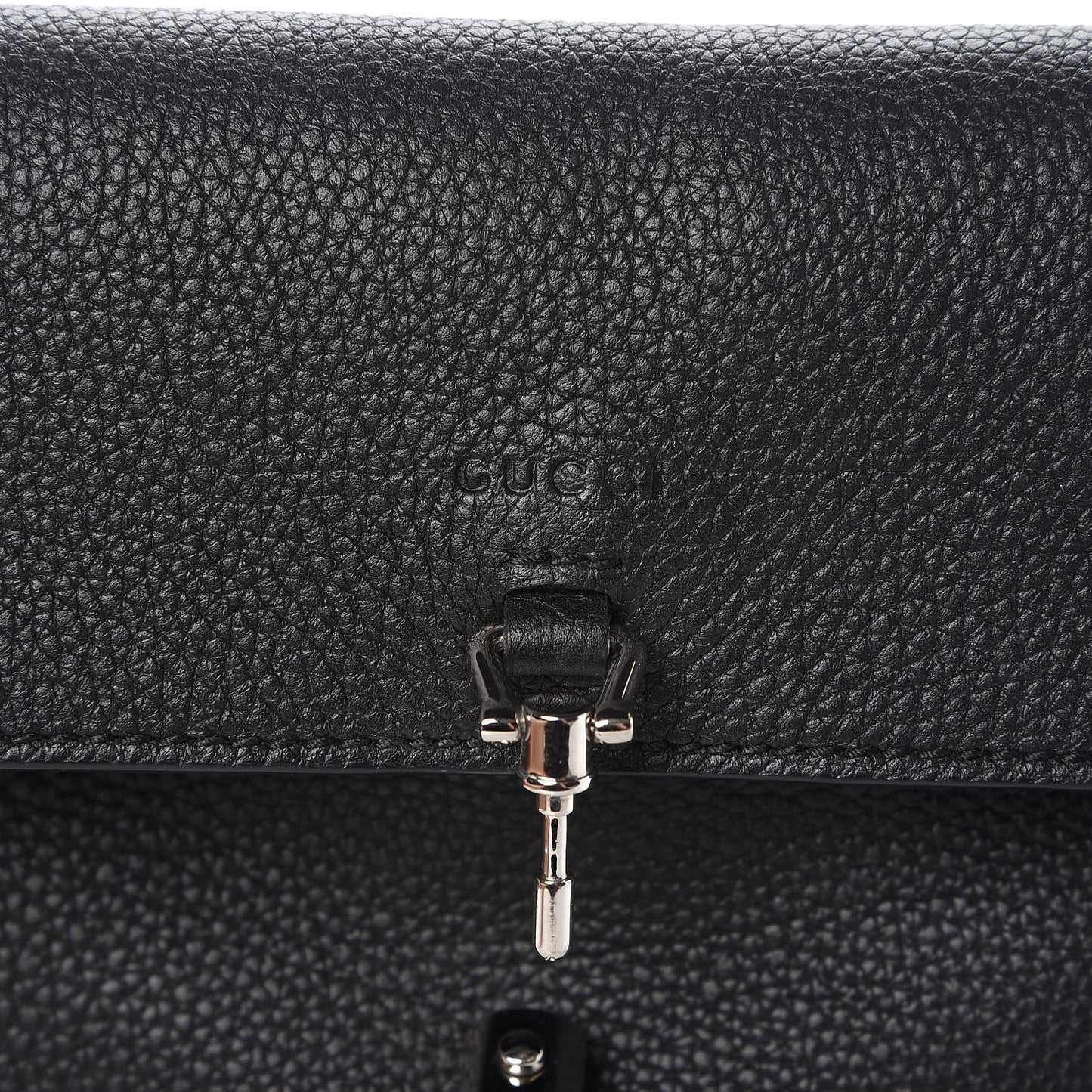 Grand Prix Calfskin Jackie Convertible Shoulder Bag Black