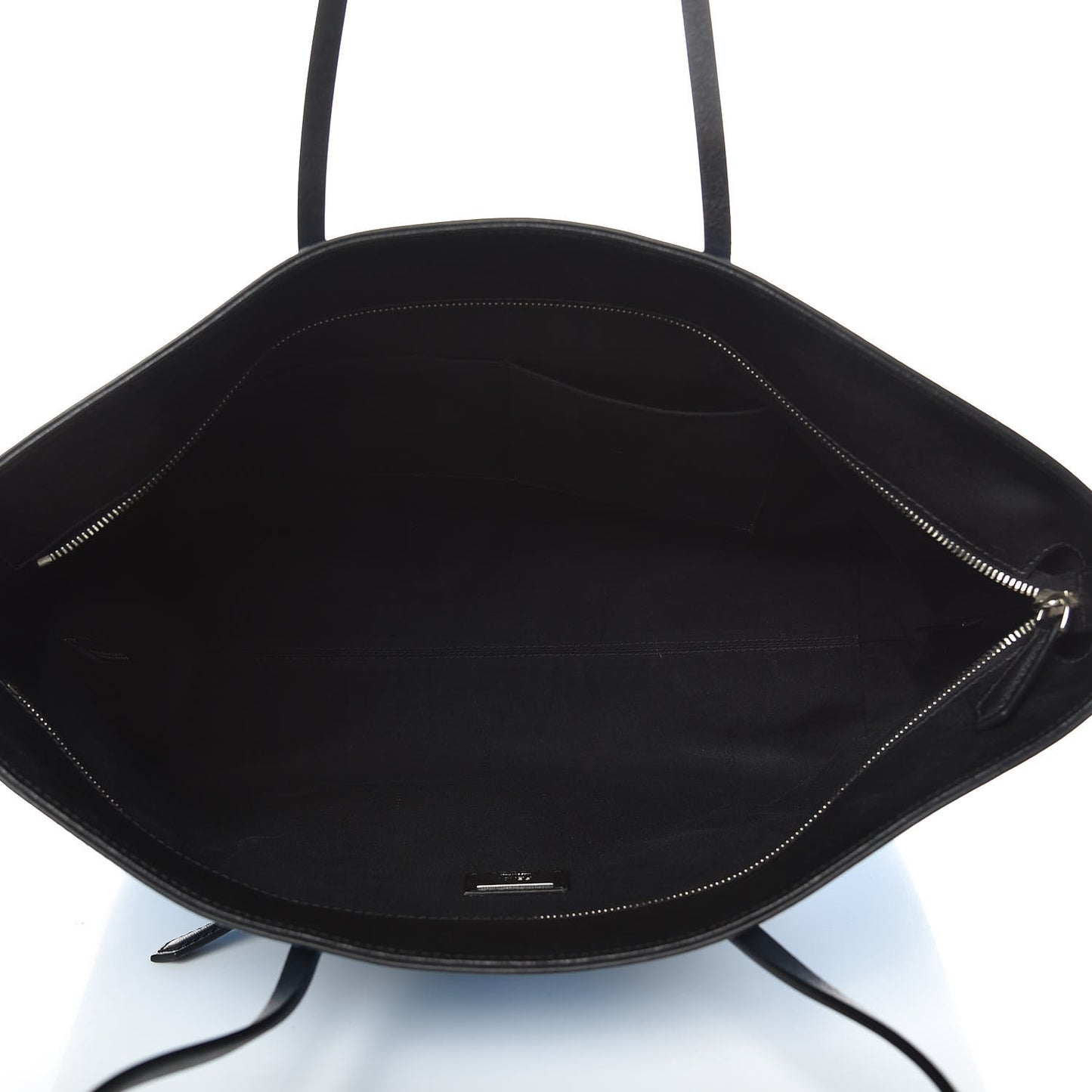 Vitello Elite Cuoio Monster Buggies Medium Roll Tote Blue Royal Black