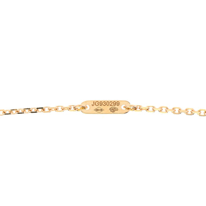 Van Cleef & Arpels 18K Yellow Gold Mother of Pearl Sweet Alhambra Pendant Necklace 4 of 6